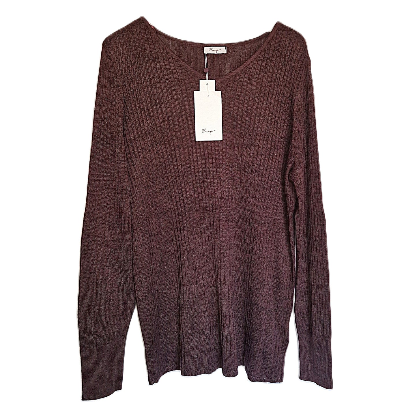 ,,Sheego" nestoras megztukas su subtiliu blizgiu (44-46 dydžio).