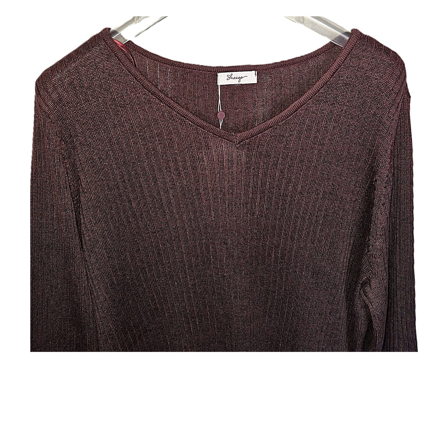 ,,Sheego" nestoras megztukas su subtiliu blizgiu (44-46 dydžio).