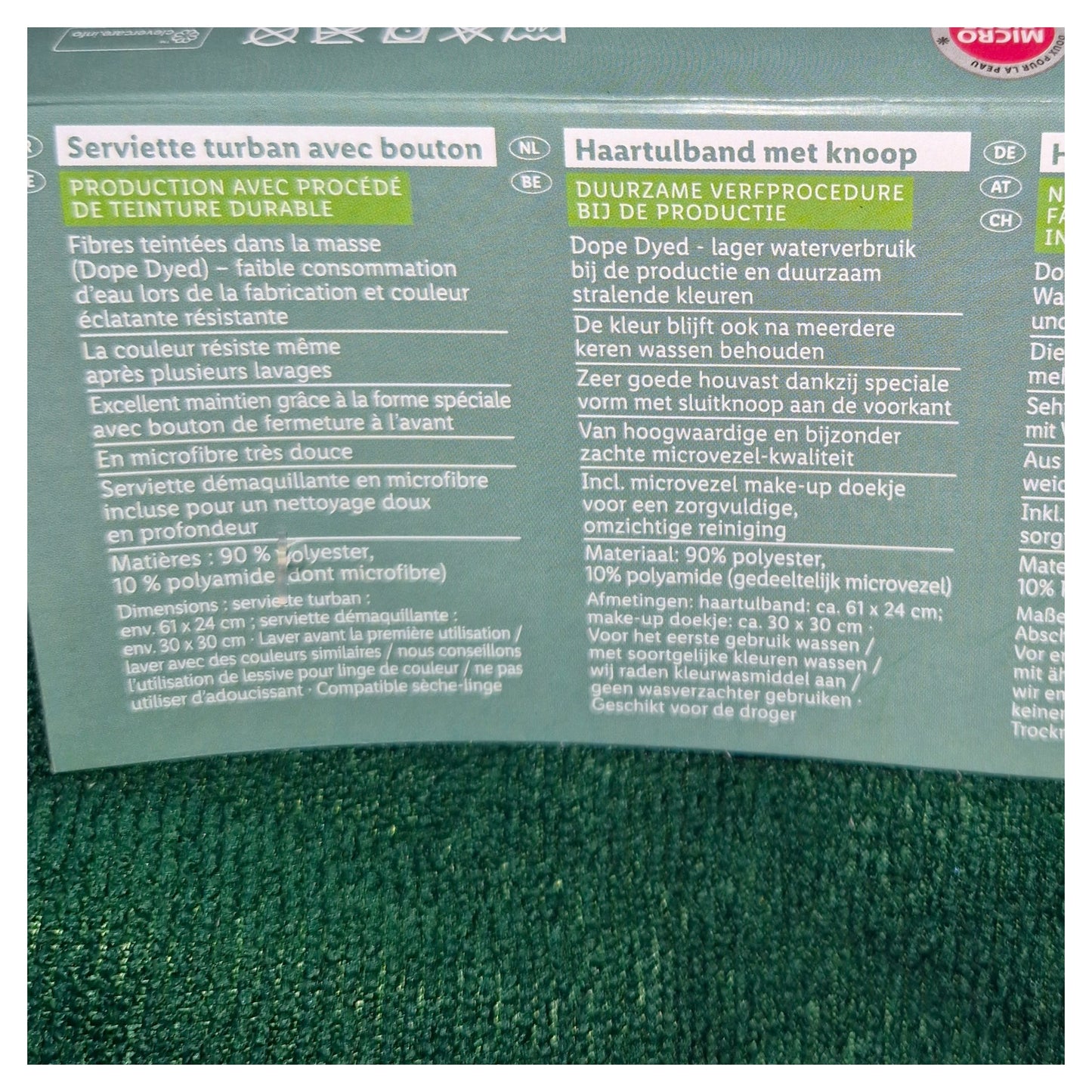 ,,Livarno" galvos rankšluostis dviejų dalių.