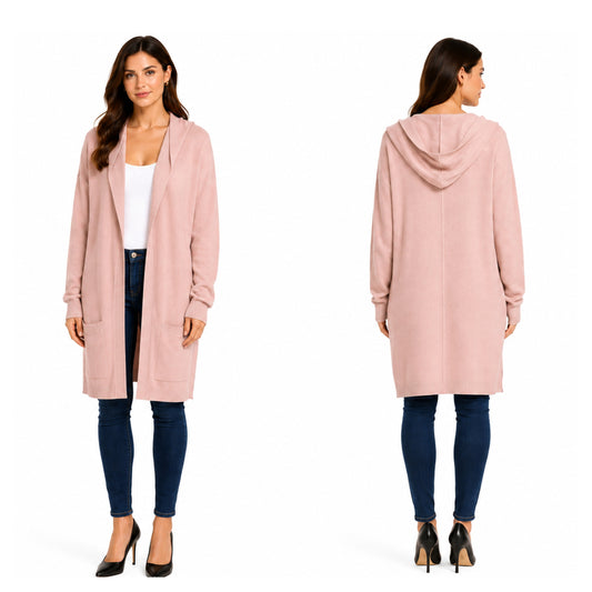 ,,SINSAY" nestoras, pusilgis kardiganas su kišenemis (XXL dydis).
