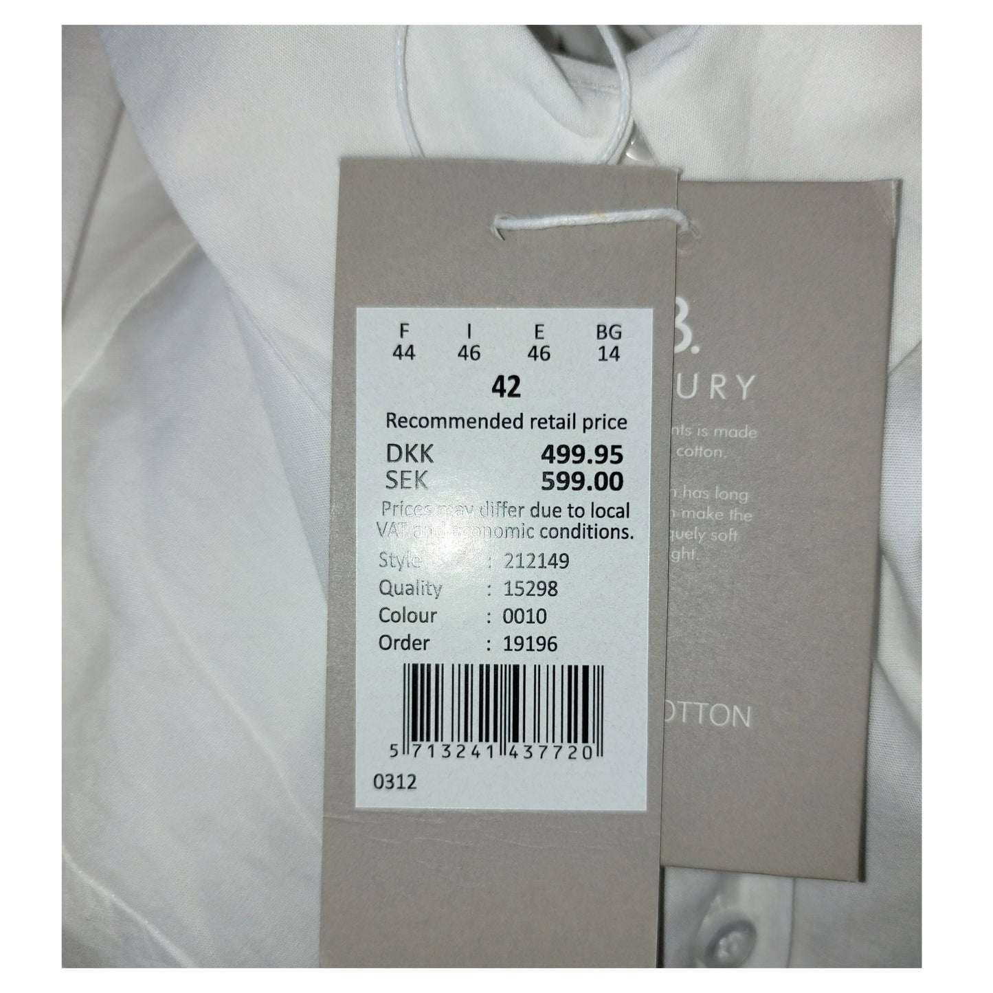 ,,B. copenhagen" medvilniniai , ilgi marškiniai (XL-3XL).