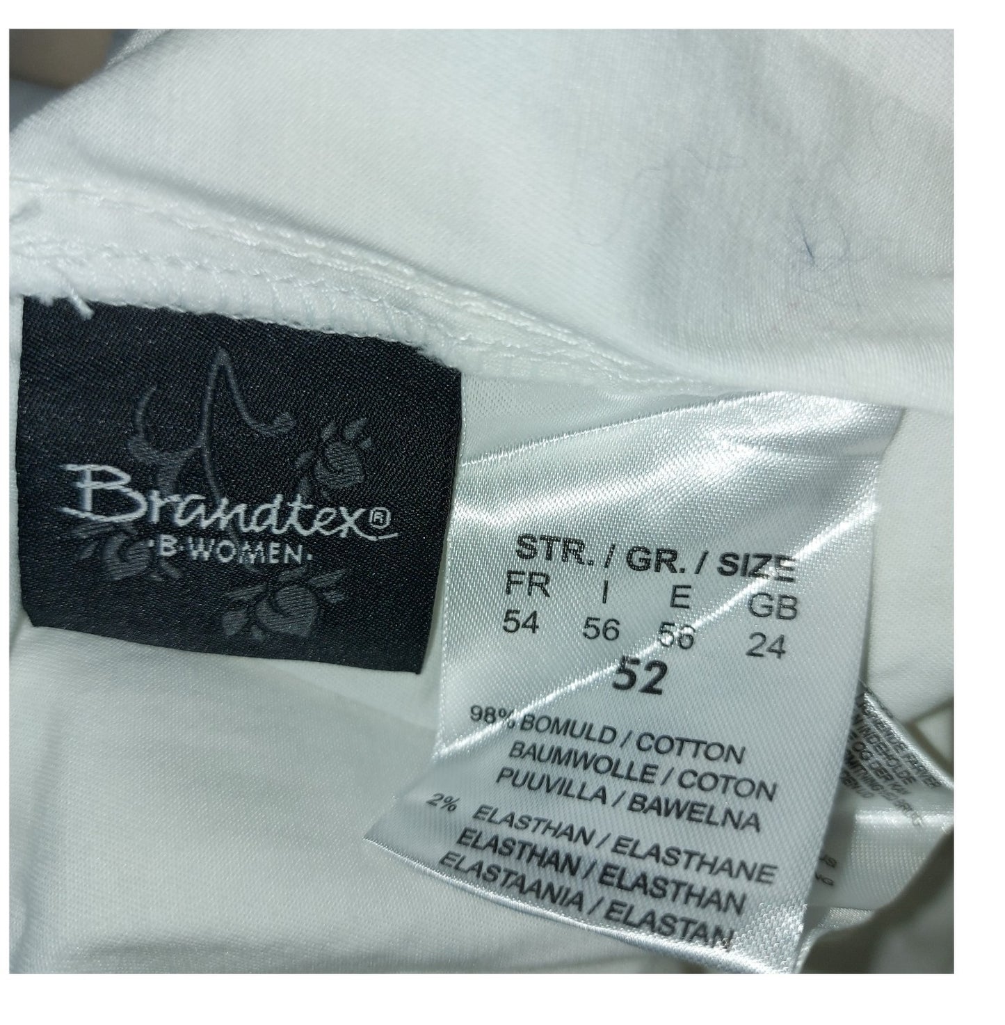 ,,Brandtex" medvilniniai kapriai (52 dydis).