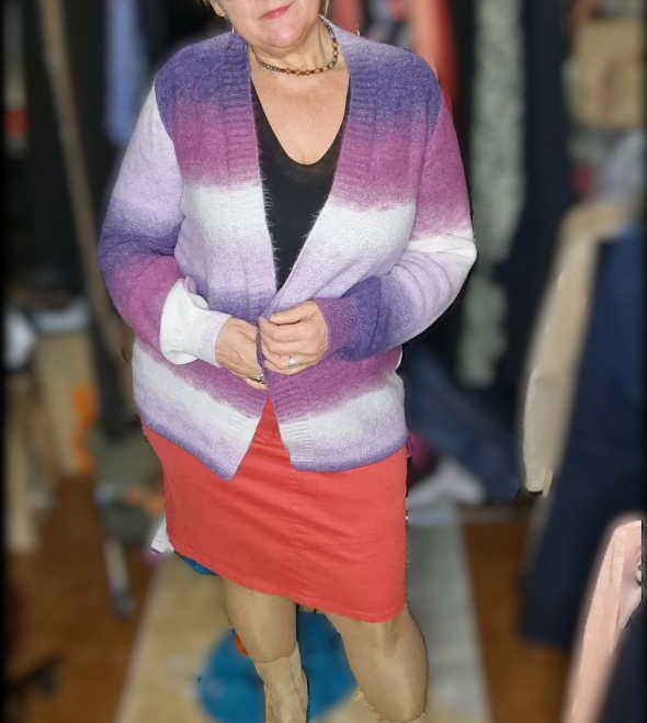 ,,Sheego" tamprūs megztukas-kardiganas (44-46 dydis).