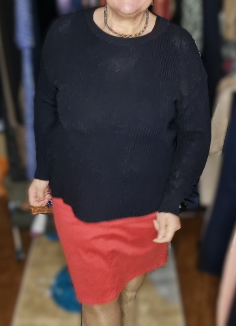 ,,ONLY" tamprus megztukas stulpelinio rašto (42-44 ir 50-52 dydžiai).